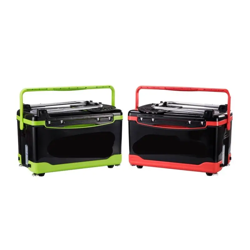 

Fishing box hot sell high-capacity High quality multifunctional portable with backrest complete