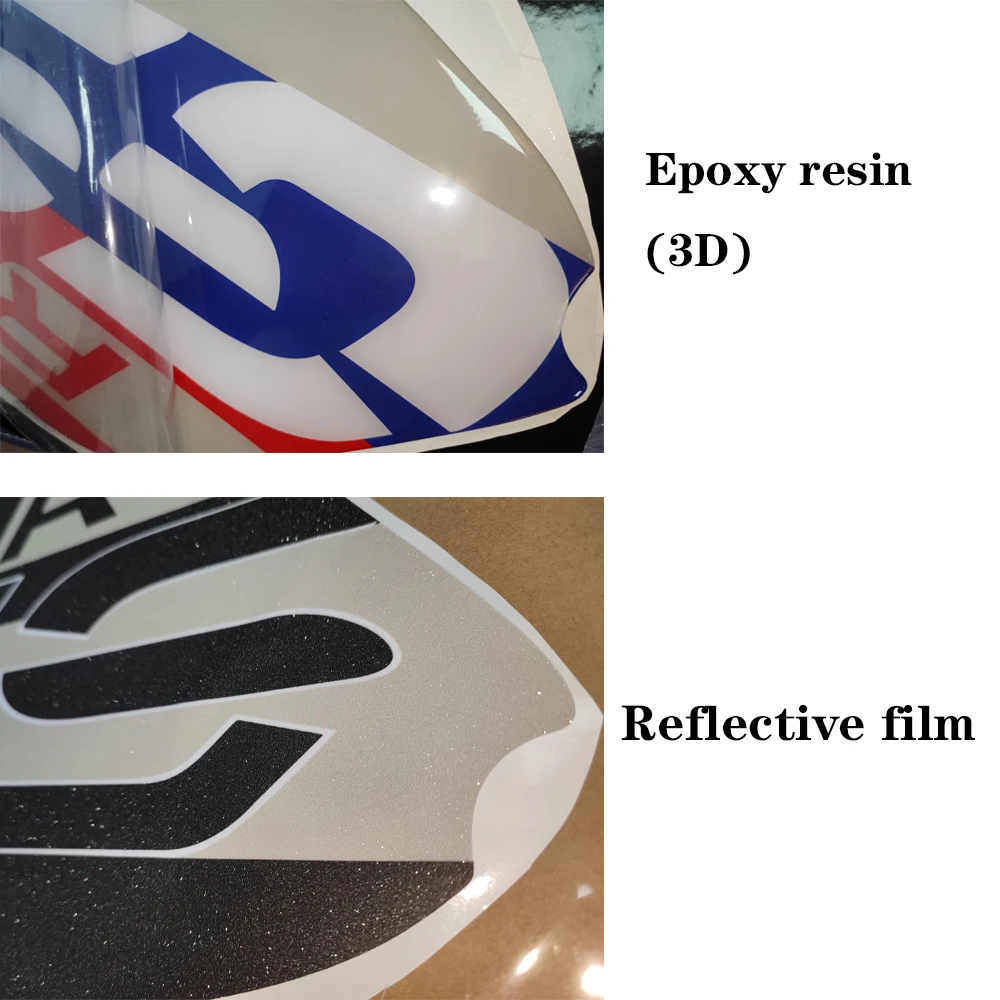 R1200GS Sticker Motorcycle Fuel Tank Cover Decals Side Reflective Film/ Epoxy Resin Protection For BMW R 1200 GS 2011