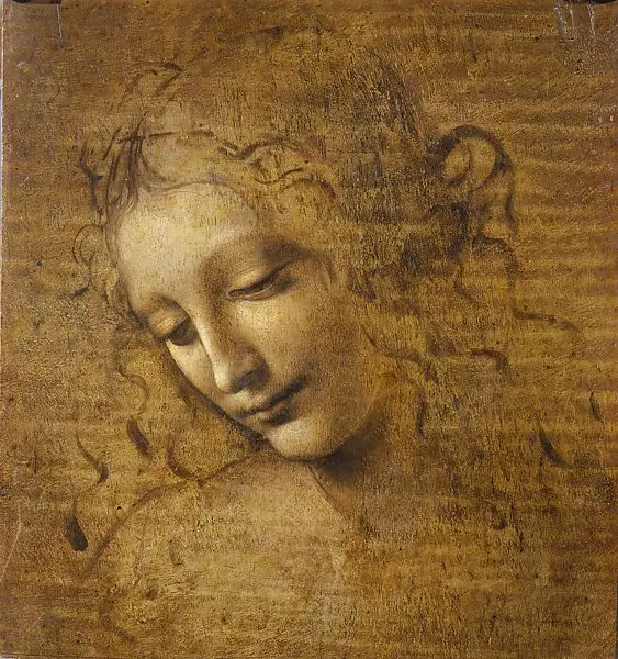 

Head of a Woman (La Scapigliata) by Leonardo da Vinci Oil Painting Reproduction Wall Art Picture for Bedroom, Hotel, Handpainted