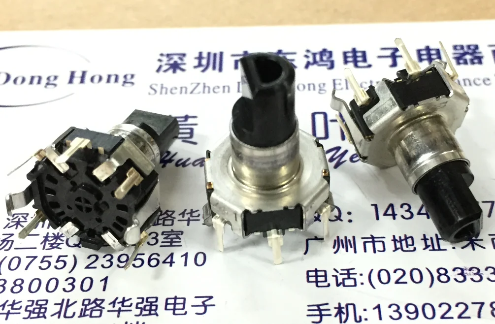 Japan Alps ec12d1524402 circular encoder with switch 30 positioning 15 pulses