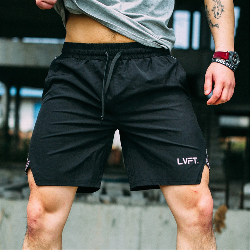 2021 Running Shorts Men Sports Jogging Fitness Shorts Quick Drying Mens Gym Bodybuilding Shorts Outdoor Workout Short Pants Male