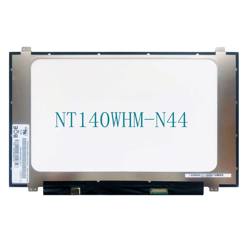 

14 Inch Narrow Bezel NT140WHM-N44 N140BGA-EA4 Rev.C1 B140XTN07.3 EDP 30 Pins 1366*768 Laptop LCD Screen Display