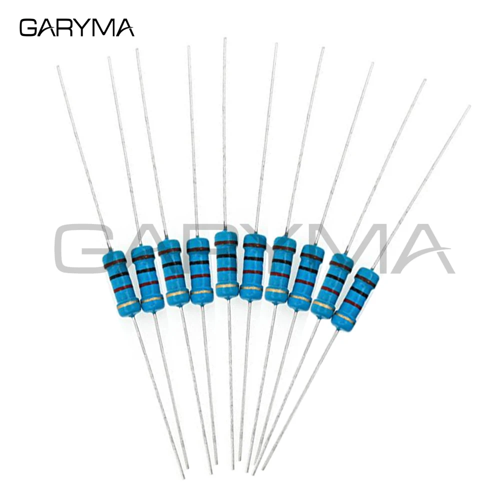 50pcs 0.5W 1/2W Carbon Film Resistor 5% 0R-1M 100R 220R 330R 1K 1.5K 2.2K 3.3K 4.7K 10K 22K 47K 100K 220 330 1K5 2K2 3K3 4K7 ohm