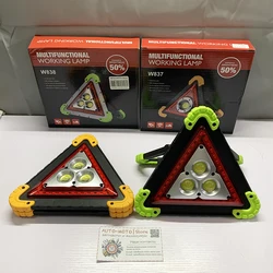 3 * cob/50 W, multi-function cob + led (stop) emergency sign, AKB, microUSB memory, powerbank, portable lamp lantern