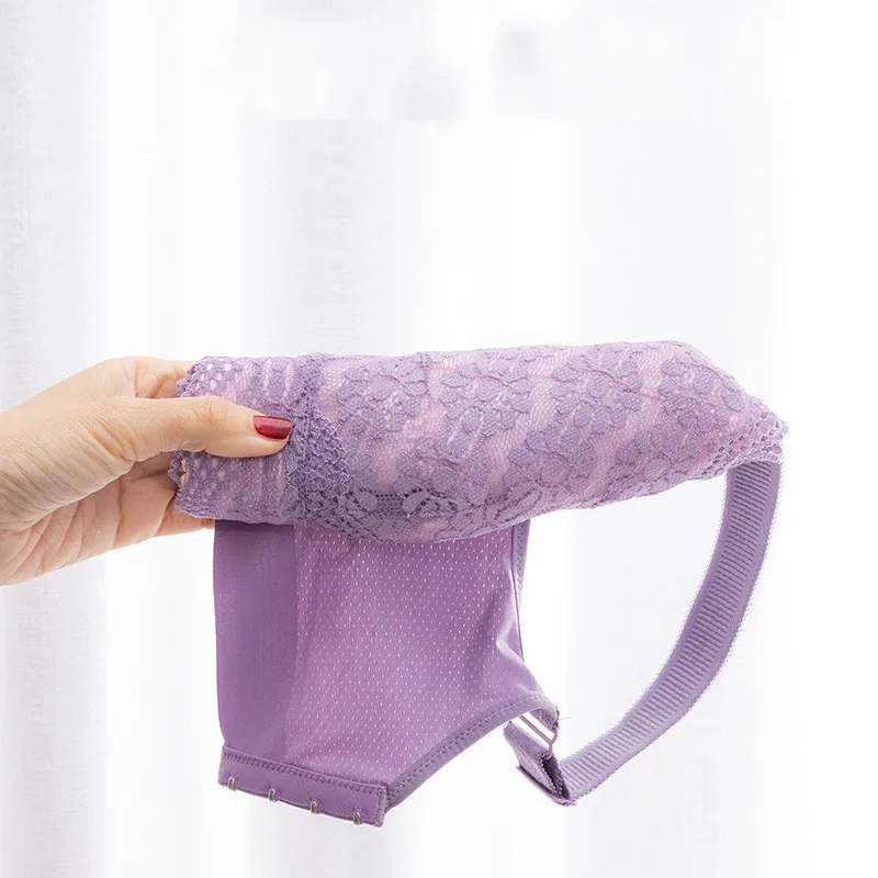 No Rims Thin Breathable Full Cup Breastfeeding Lace Flower Sexy Lingeries Women Bras Plus Size 120EFG Women\'s Underwear