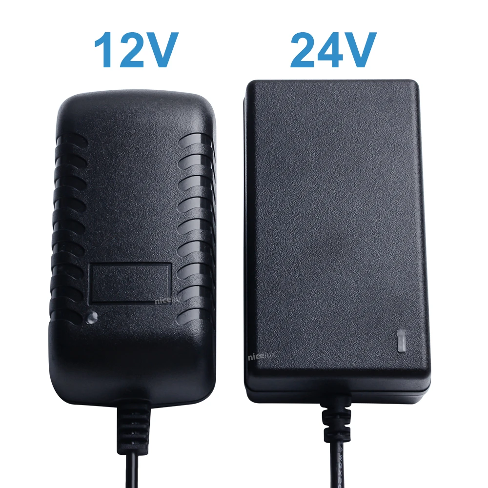 High Quality DC 12V 24V 3A Universal Power Adapter Supply Charger EU US AU UK Plug for CCTV COB SMD LED light Strip Transformer