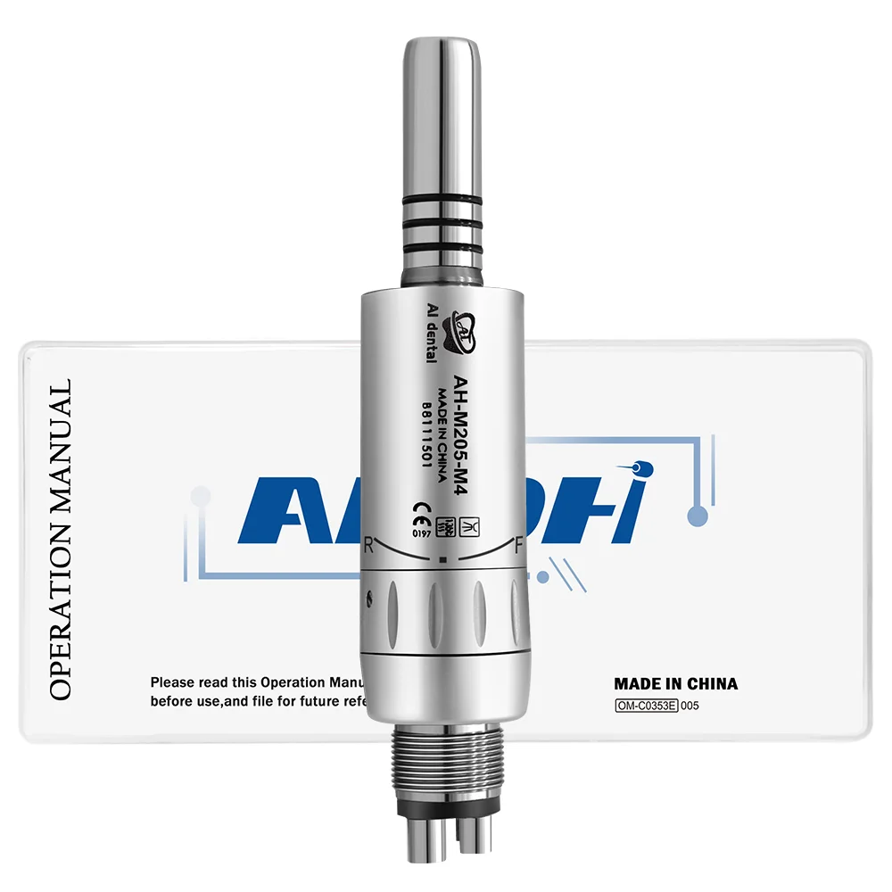 

M205-M4 4 отверстия Внутренний распылитель воды E-Type Воздушный Двигатель низкая скорость стоматологический наконечник отбеливание зубов хирургические инструменты