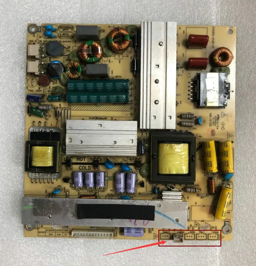 original 100% test for TCL LE46D8810 TV4205-ZC02-01 KB-5150 39EU3000 power board