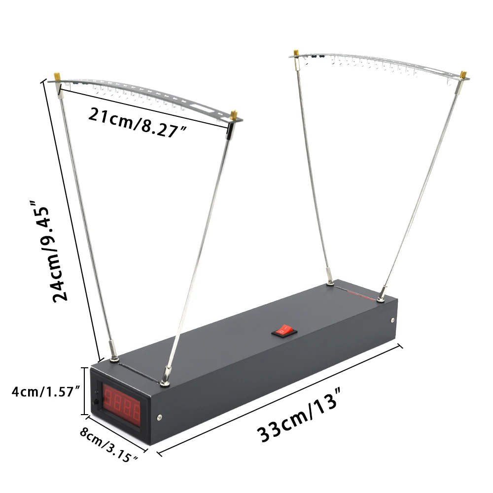 30-9999fps Pro Velocimetry Velocity Speed Measuring Instruments Slingshot Bow Speed Meter Chronograph for Shooting Playthings