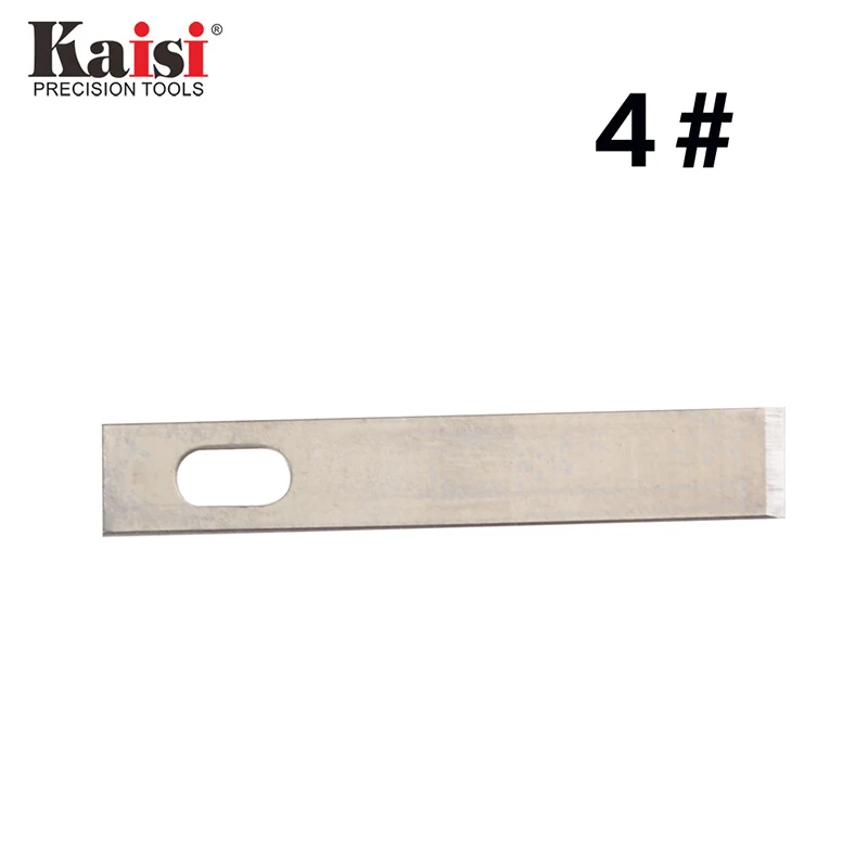 Kaisi 4# 12# 16# Replace Knife Slice Precision Steel Blade Sculpture Knife Scalpel Medical Blade Cutting Tools PCB Maintenance