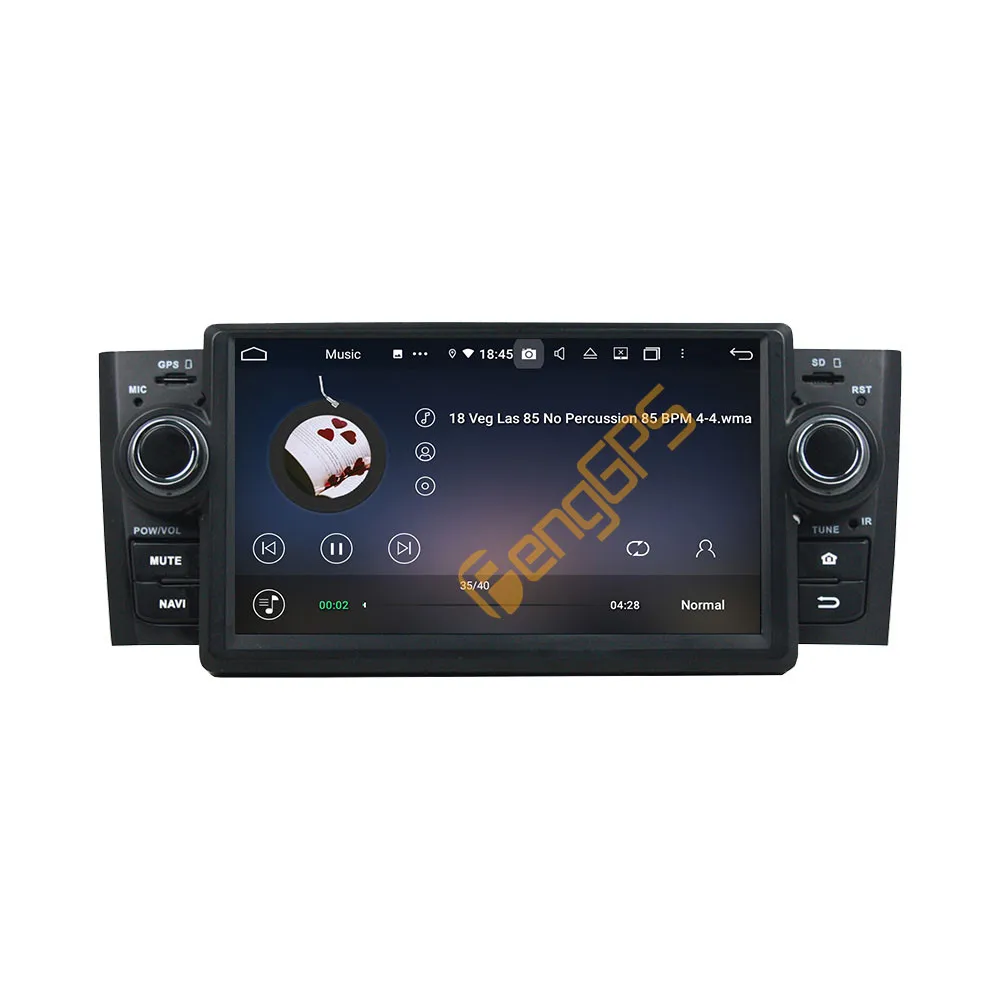 For Fiat Grande Punto Linea 2006 - 2012 ​Android Car Radio Stereo Multimedia Player 2Din Autoradio GPS Navigation PX6 Unit