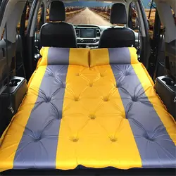 Car Travel Bed Camping Air Mattress Car Back Seat Auto Blow Up Bed Iatable Mattress Raised Airbed Iatable Outdoor Sofa