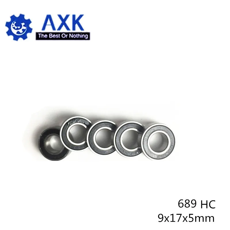 

689 Hybrid Ceramic Bearing 9*17*5 mm ABEC-1 ( 1 PC) Industry Motor Spindle 689HC Hybrids Si3N4 Ball Bearings 3NC 689RS