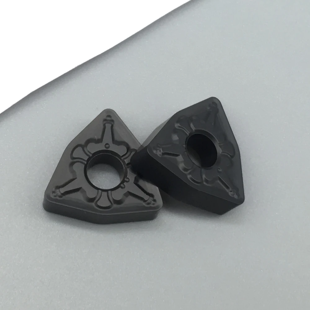 Карбидная вставка WNMG080412 TM T4125, 10 шт., 100% оригинал, для обработки стальных частей, металлических токарных инструментов, токарный станок с ЧПУ