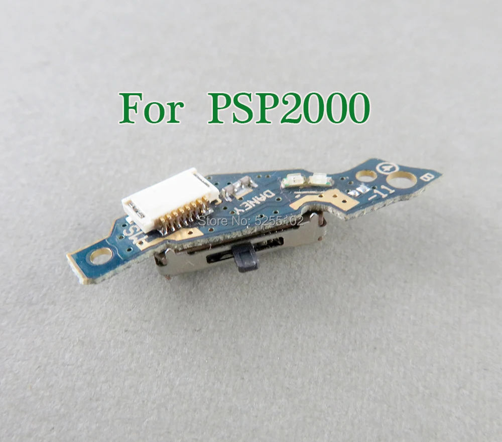 Papan Utama saklar daya untuk Sony PSP, papan saklar daya ON/ OFF 2000 10 buah untuk PSP2000