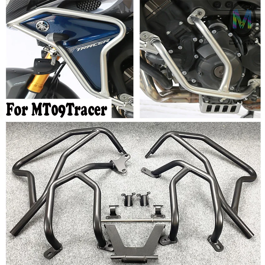 Motorcycle Engine Protetive Guard Frame Protector Crash Bar Protector For YAMAHA MT09 MT 09 MT-09 Tracer