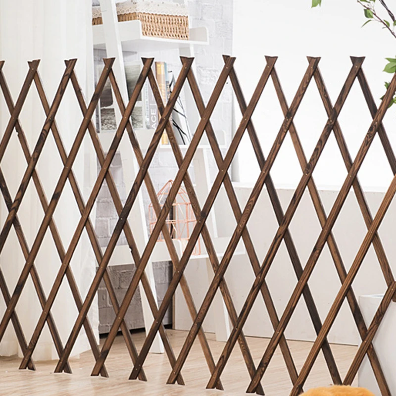 Newly Garden Lattices Trellis Expandable Wooden Fence Panel Plant Support for Support Climbing