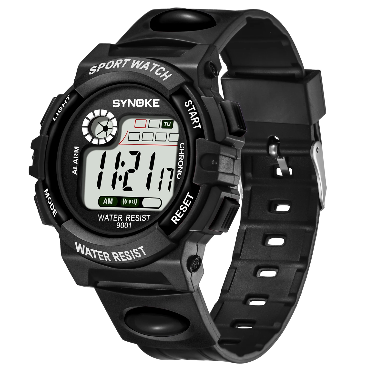 SYNOKE Kids Watch Fashion Waterproof LED Alarm  Children Digital Watches Sports Students Electronic Clock Boys Girls Relojes