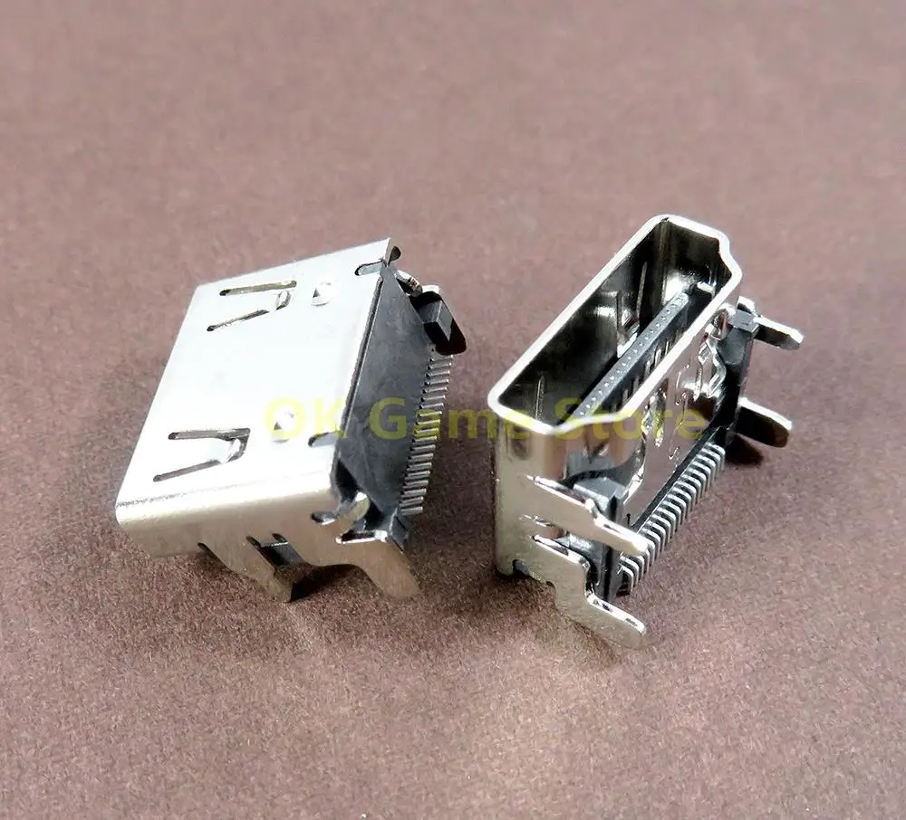 2pcs/lot OEM Brand New HDMI-compatible Socket For Xbox360 Replacement Port for xbox 360 Controller Repair parts