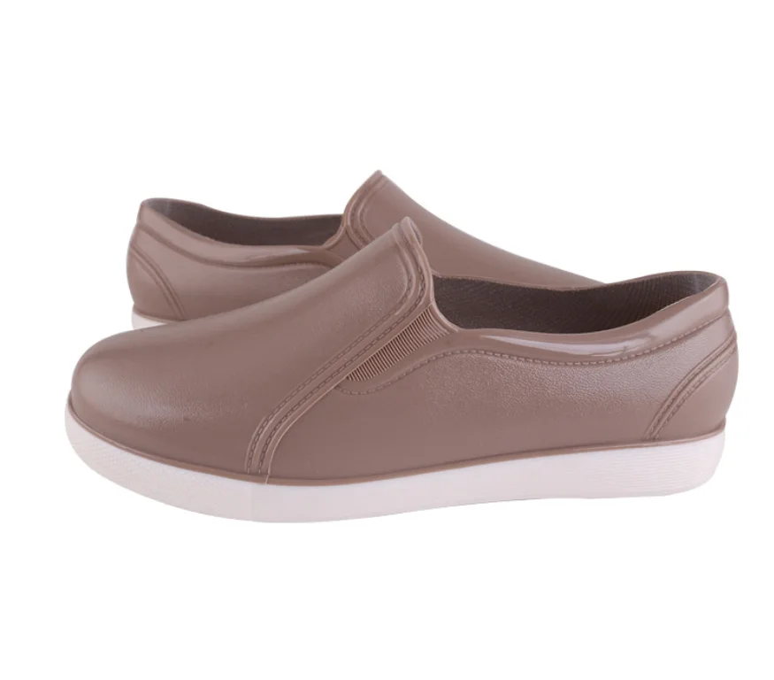 New Style Short Tube Ladies Rain Boots Spring and Autumn Low-cut Rain Boots Korean Rubber Shoes Non-slip Soft Adult Shoes