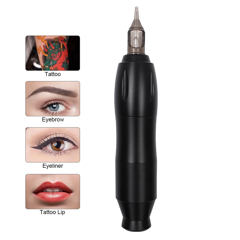 Tattoo Machine Gun Rotary Pen Professional Permanent Makeup Pen for Female Beginner Artist Tattoo Studio Supplies for Body Art