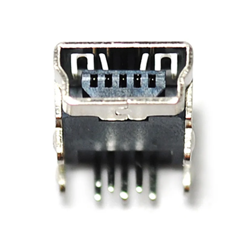 منفذ USB صغير ، لوحة توصيل USB 5P ، 90 درجة
