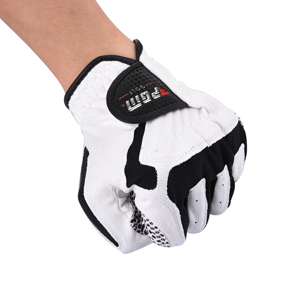 Golf Gloves Male Left Hand Breathable Golf Glove LYCRA Slip-resistant Granules Microfiber Cloth Gloves For Golf Accessories