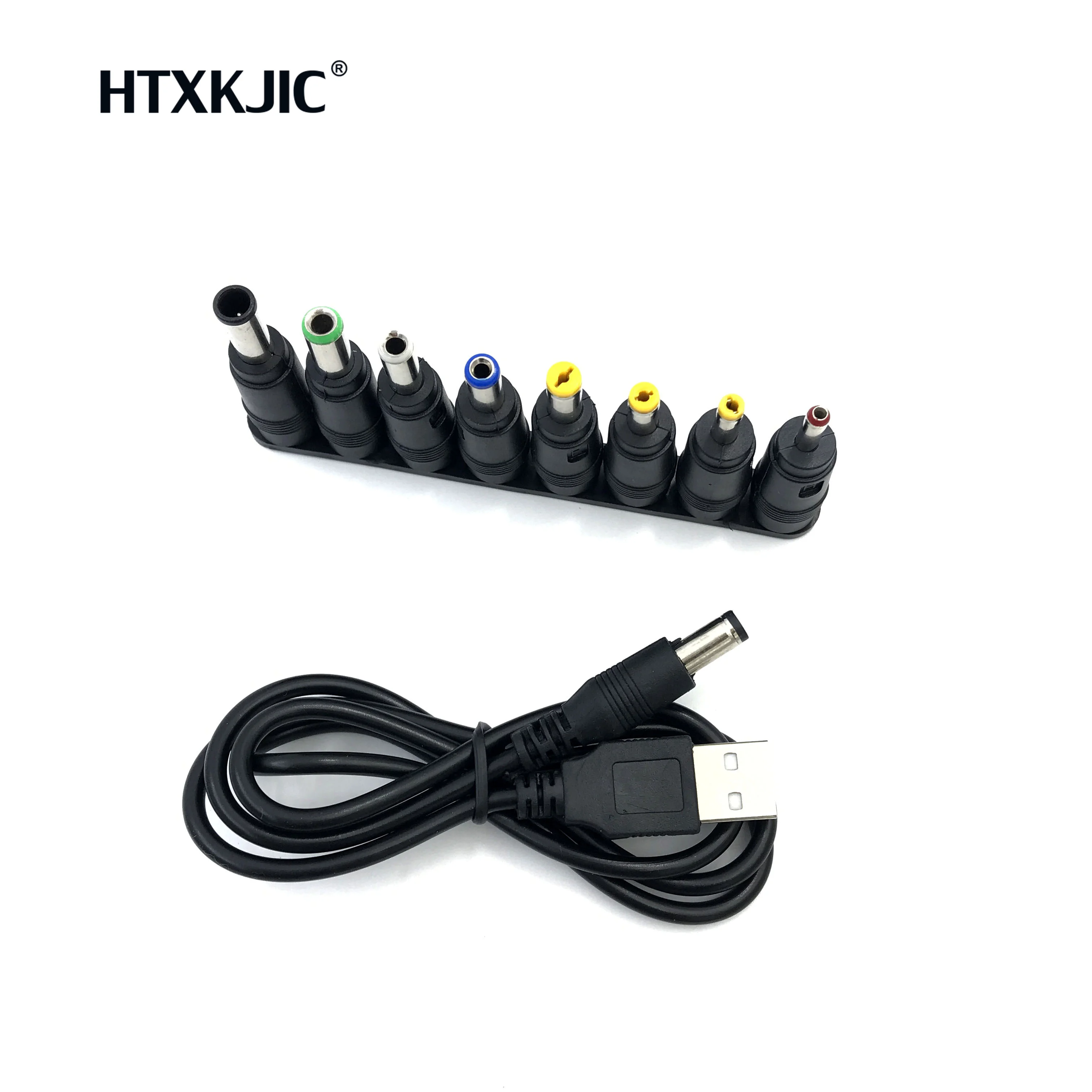 8 1 pz 5.5x2.1mm per Notebook Laptop AC DC caricabatterie alimentazione adattatore suggerimenti connettore Jack per collegare ricarica per tablet PC