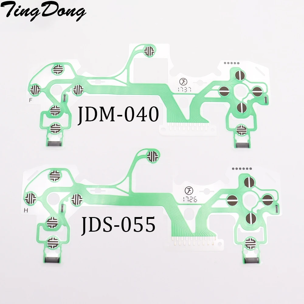 

10PCS V4 V5 Conductive Sheet Film Internal For PS4 Slim Pro Controller For Dualshock 4 040 055 Ribbon Flex Film Cable