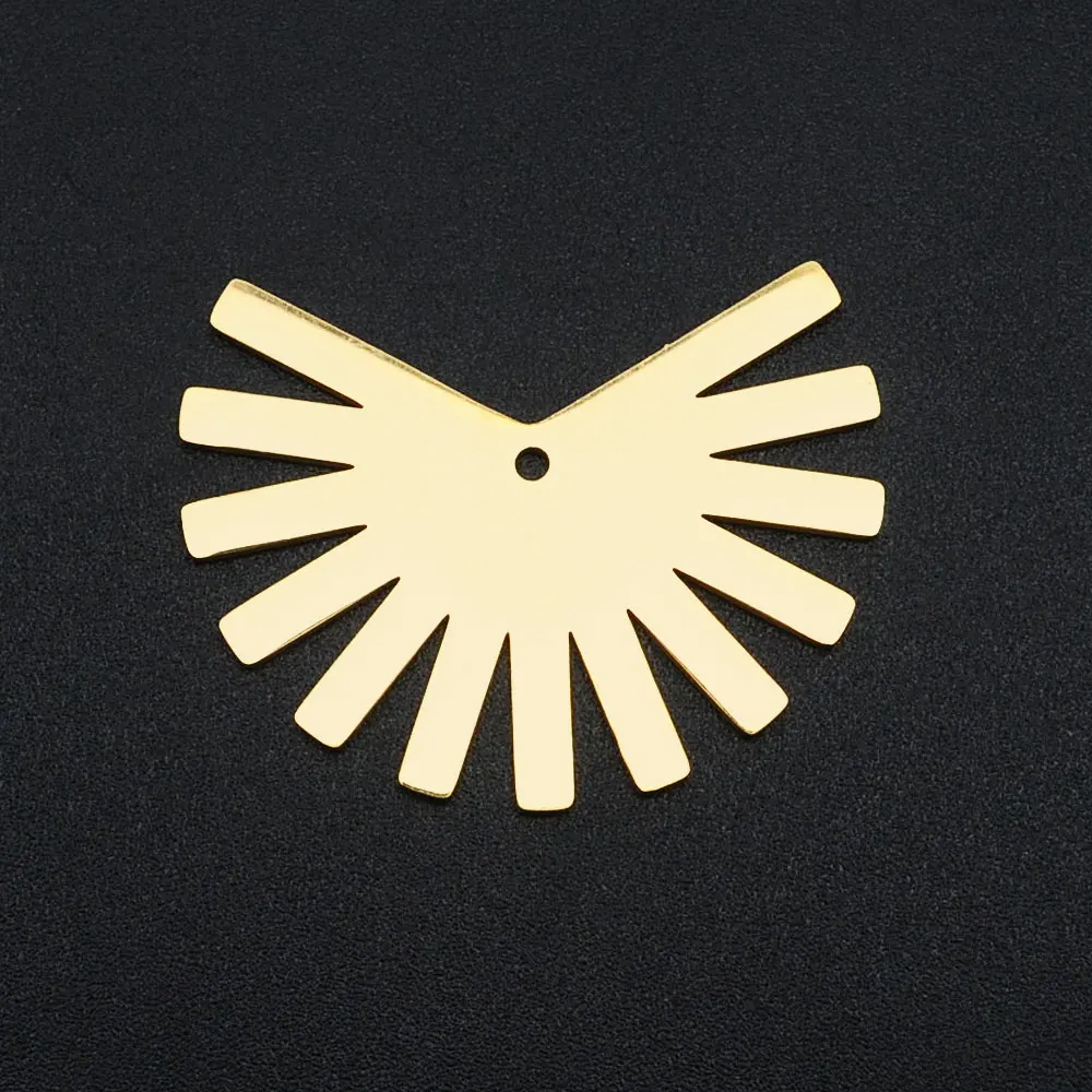10pcs/lot 316 Stainless Steel Different Geometric DIY Earring Connectors Findings Charm Pendant Wholesale  OEM Order Accepted
