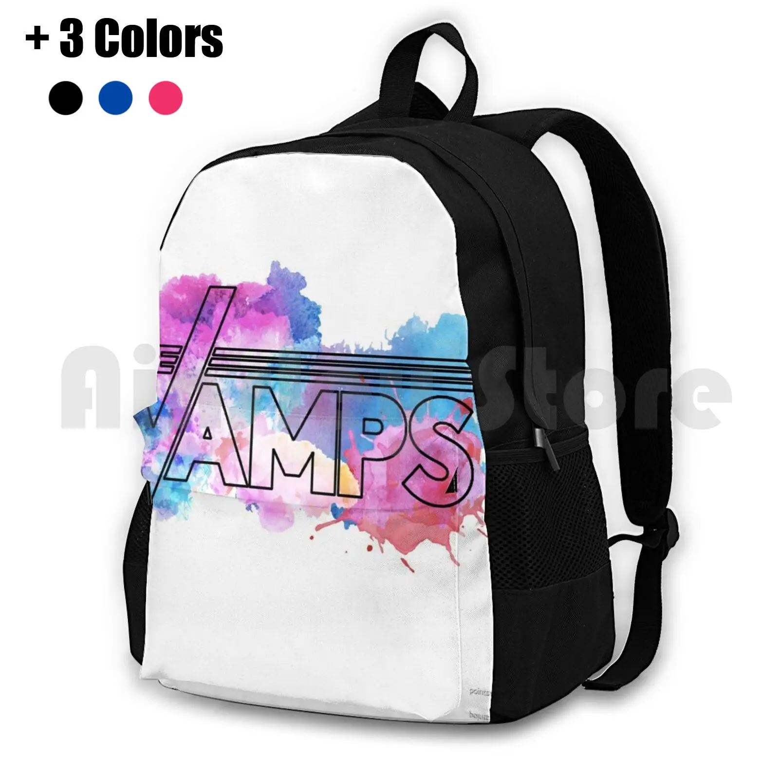 The Vamps Watercolor Outdoor Hiking Backpack Waterproof Camping Travel The Vamps The Vamps Band Bradley Bradley Will Brad Brad