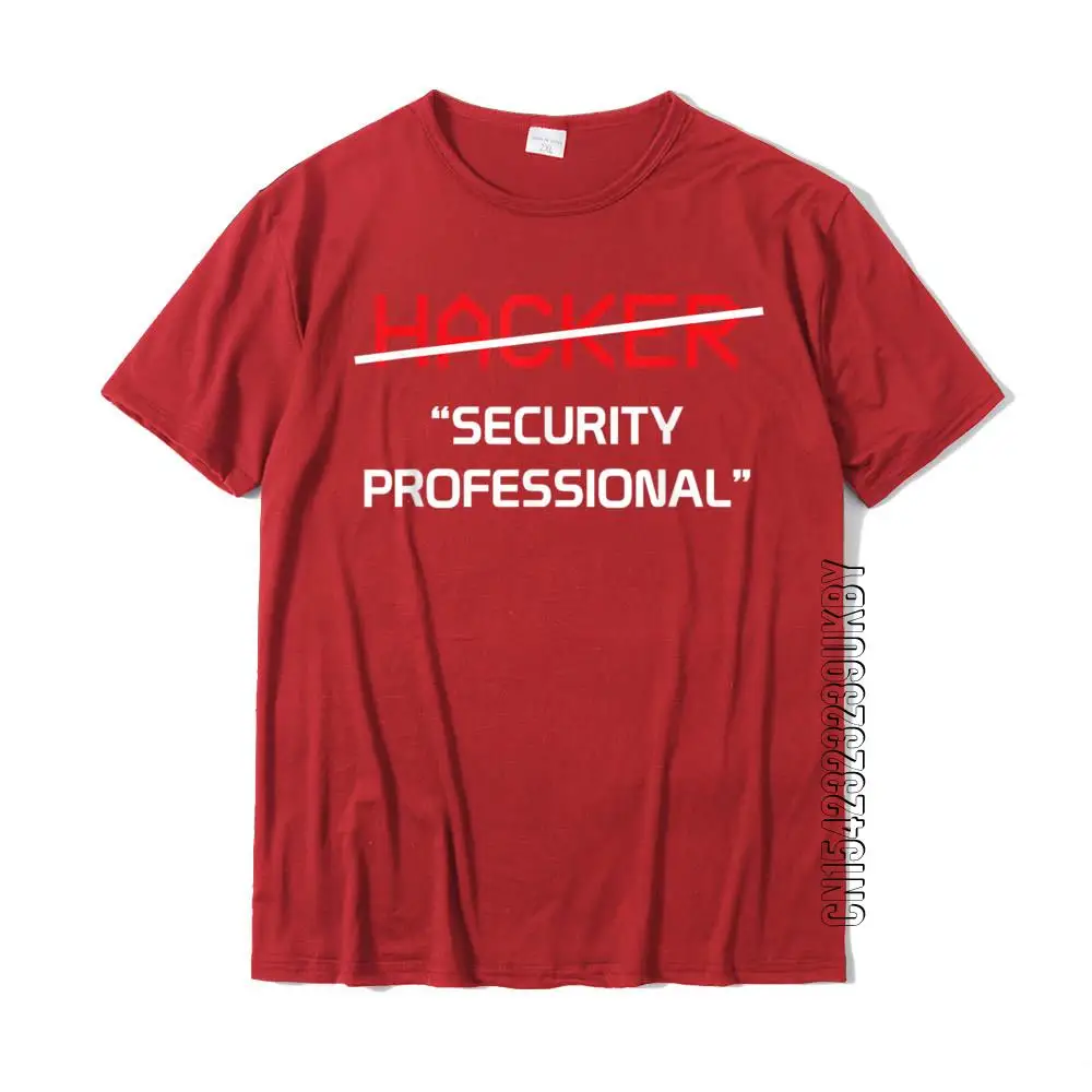 Hacker Security Professional Funny Programmer Gift T-Shirt Cotton Summer Tops T Shirt Fashionable Men Top T-Shirts Normal