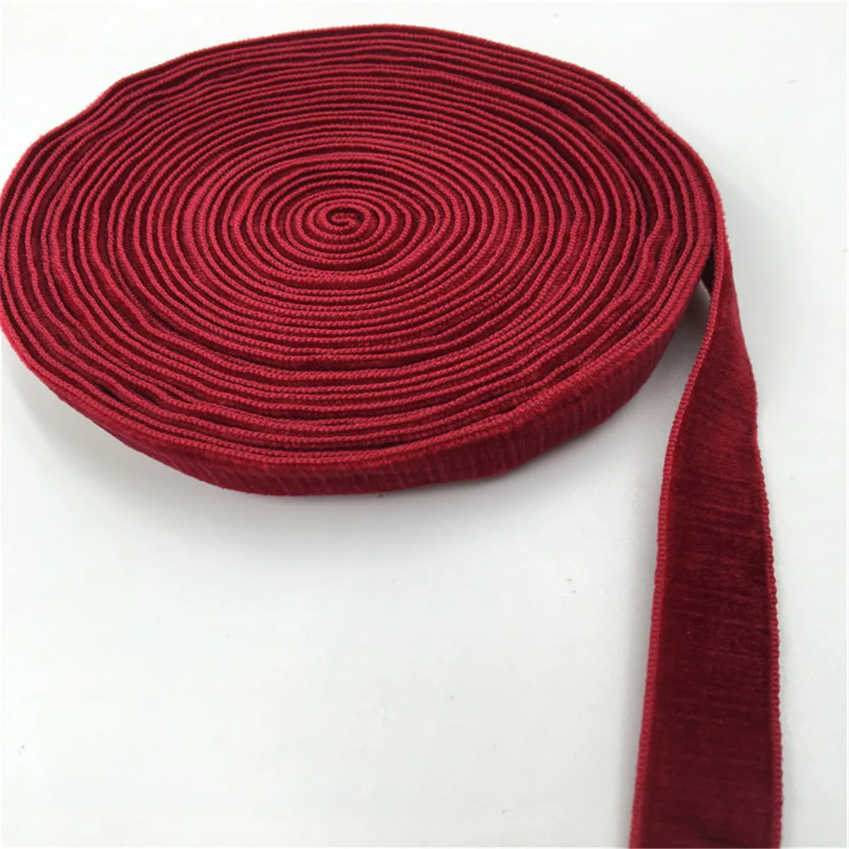 6/9/15/25mm Double Face Nylon Wine Velvet Ribbon Wedding Party Decoration Handmade Gift Wrapping  t DIY Christmas 1/3/5Yards