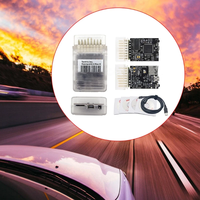 Tactrix Openport 2.0 with ECU Flash ECU Chip Tunning Tactrix Openport 2.0 ECUFLASH with All SW Full Set OBD2