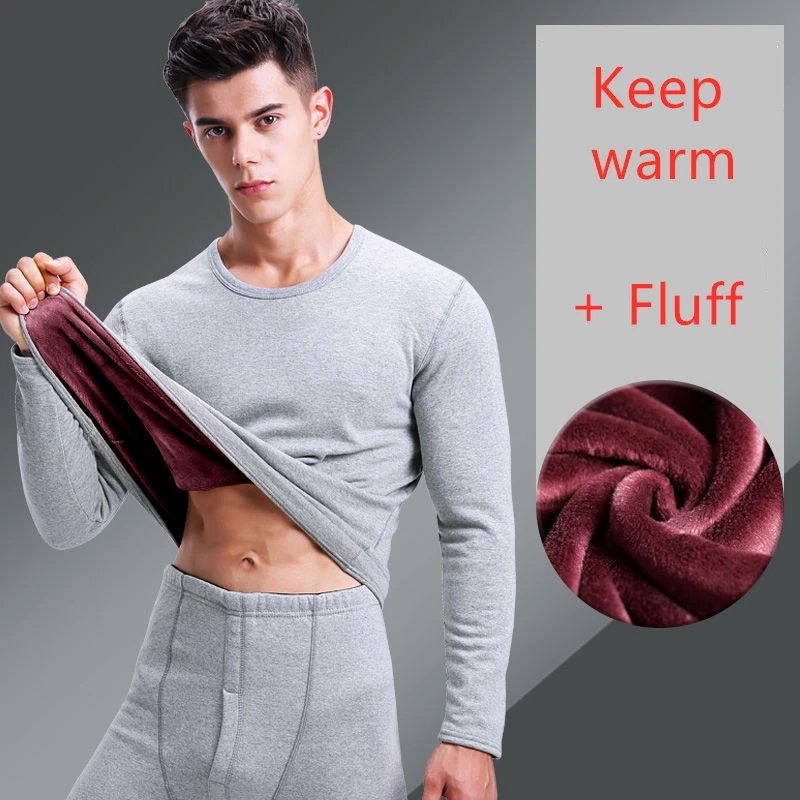 2021 The New Thermal Underwear For Men Women Long Johns Winter Women Thermo Shirt+pants Set Warm Thick Fleece Thermal Underwear