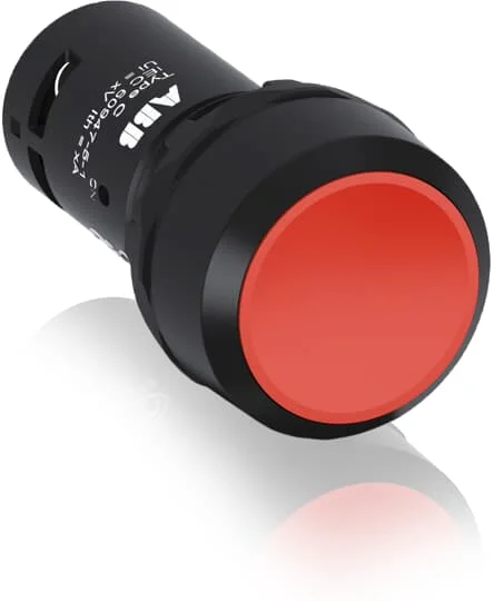 

CP13-10R-11 10000130 1SFA619130R1071 Compact Pushbutton - Momentary - Flush - Red - Non-illuminated - Black plastic - 1NO+1NC