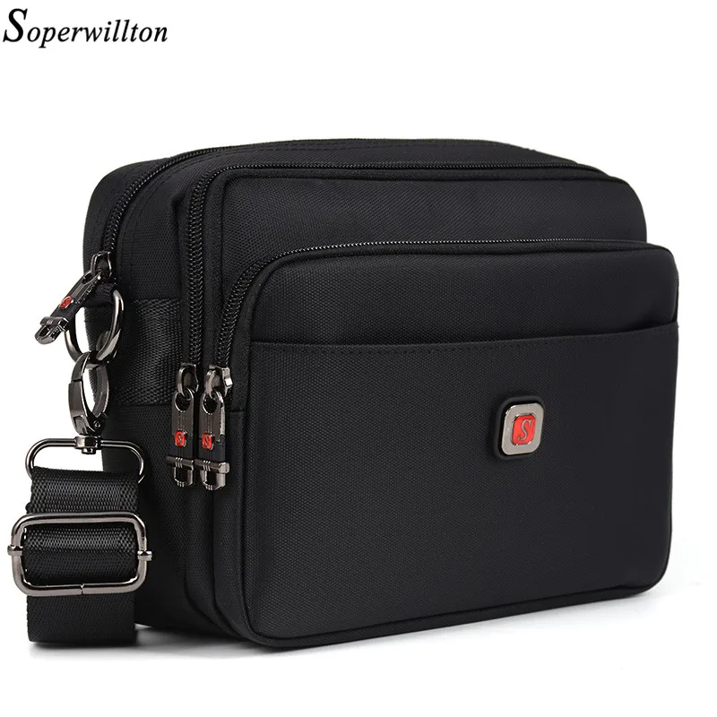 Soperwillton männer Tasche Männlichen Schulter Tasche Oxford Messenger Horizontale Tasche Umhängetasche Mann Berühmte Marke Design Bolsa Masculina # 1053