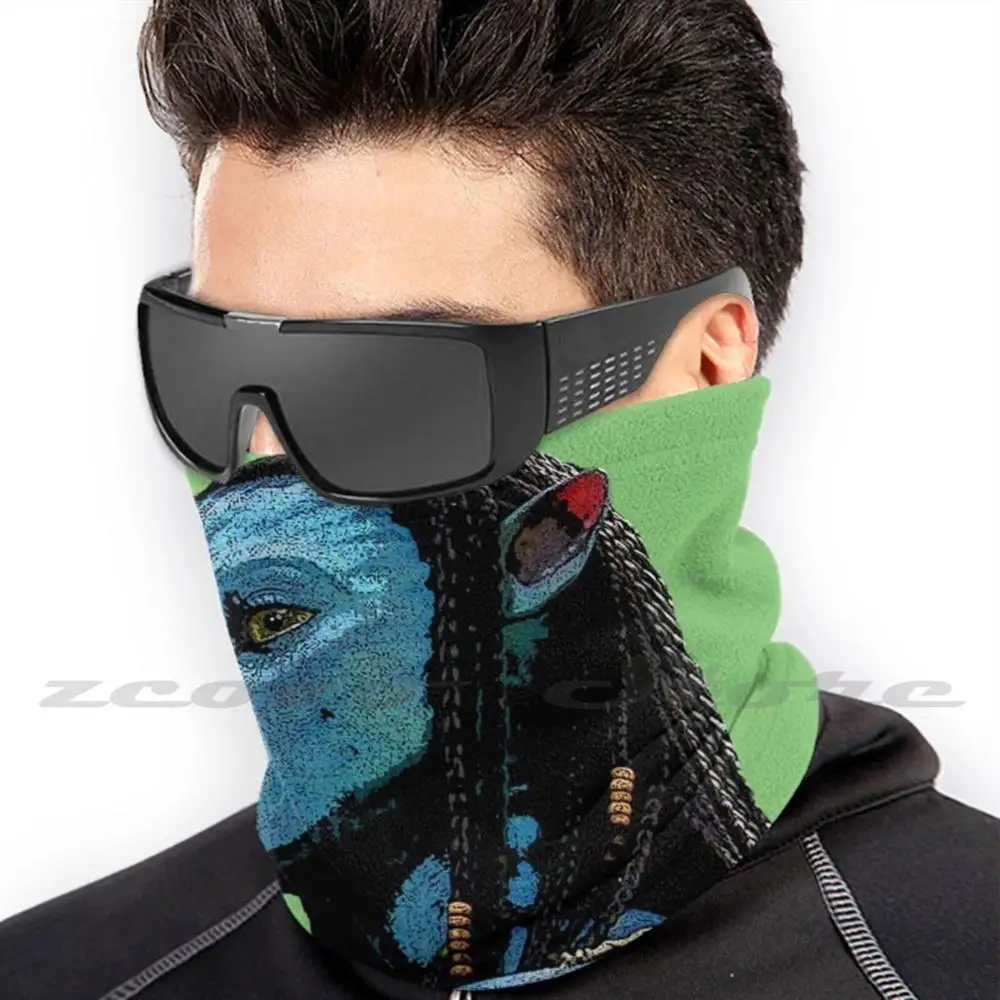 Mask Cloth Washable Diy Filter Pm2.5 Adult Kids Iseeyou Movie Film Action Scifi Fantasy