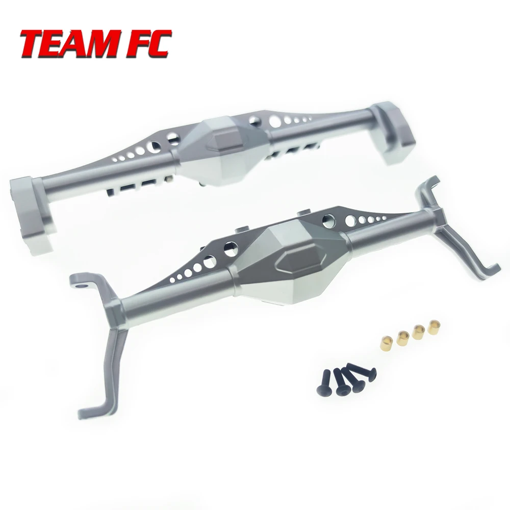 1set Heavy Duty Rc Car Alloy Front Rear Axles Housing For 1/10 Axial Capra 1.9 UTB AXI03000T1 AXI03000T2 AXI03004 Upgrade Parts