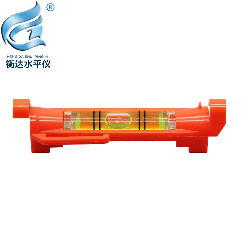 Plastic water bubble online mobile level bubble mini small bracket horizontal bubble