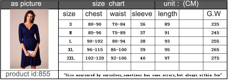 Pregnancy Women's Breastfeeding Pleated Deep V-neck Elegant Photo Shoot Plus sized Maternity Clothes Nursing Party Dress