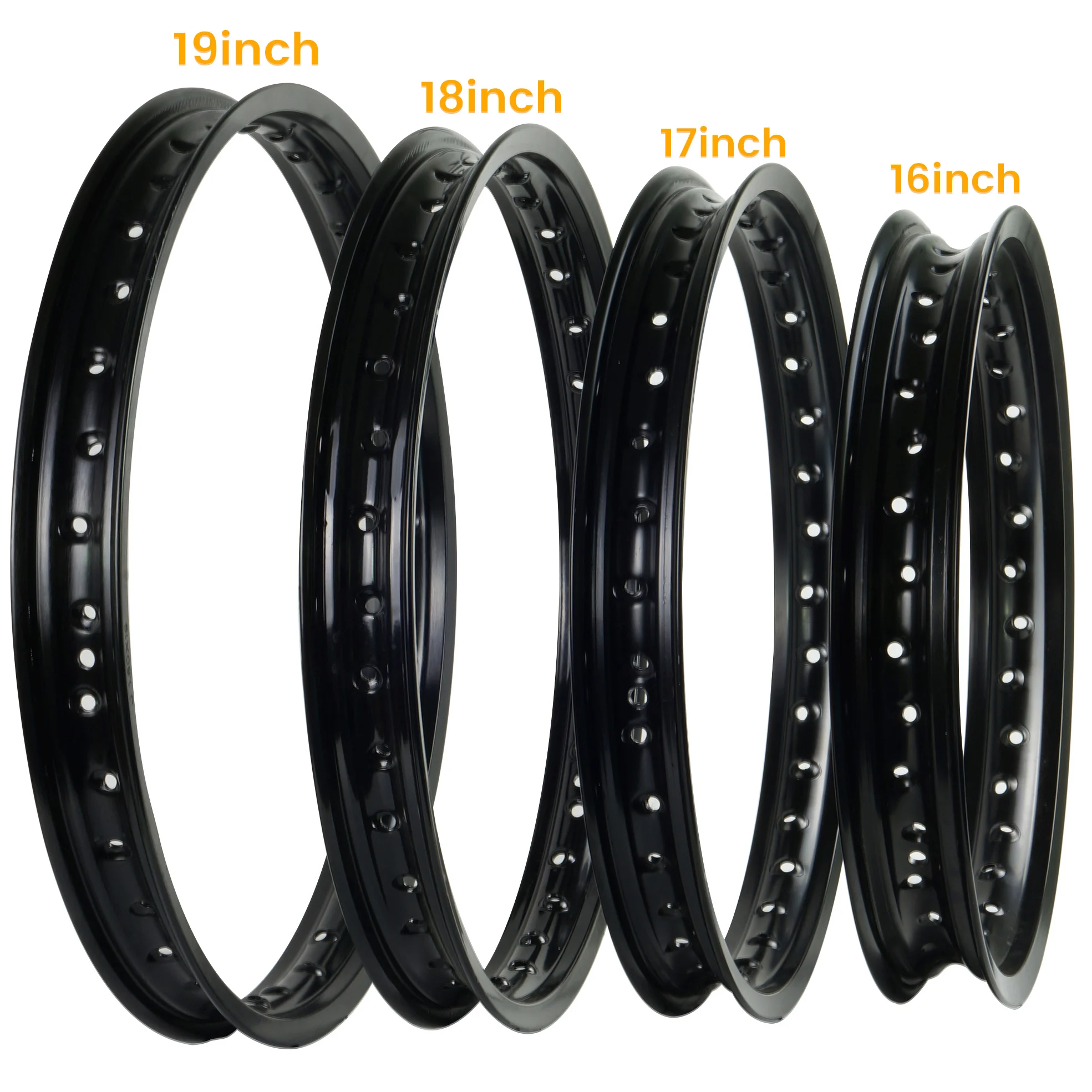 GARMATA Motorcycle rim 16 17 18 19 inches 1.6 1.85 width 36 holes aluminum moto rim for Enduroebike moto Surron rim