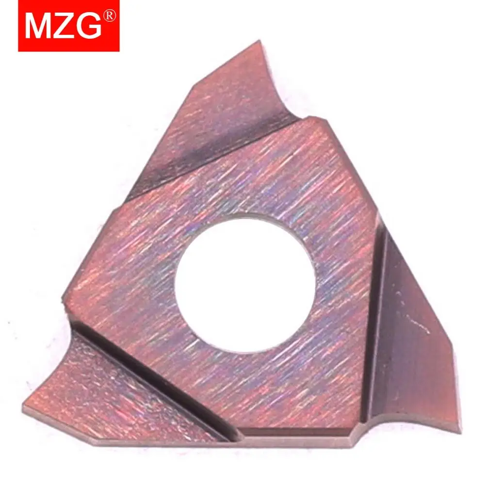 MZG 10PCS TGF32 Left 0.5 1.0 2.0 mm Width ZP15 CNC Lathe Processing Stainless Steel Machining Finish Grooving Carbide Inserts