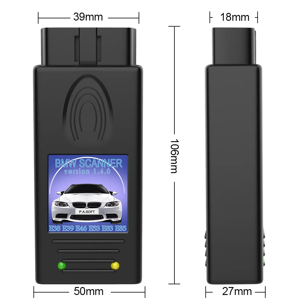 Car Diagnostic Scanner For Windows XP For BMW Scanner 1.4.0 Multi-Function Unlock Version USB Diagnostic Interface
