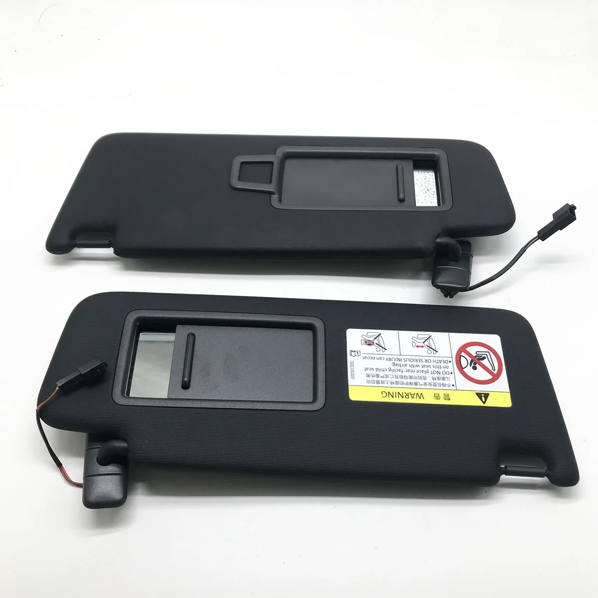 Auto zonneklep Voor Golf 7 MK7 Voor Jetta Voor T-Cross Voor Passat B8 CC Voor E-Golf Voor T-Roc Auto Links Zonneklep Panel Met Make-Up Spiegel 5GG857551 zonneklep voor
