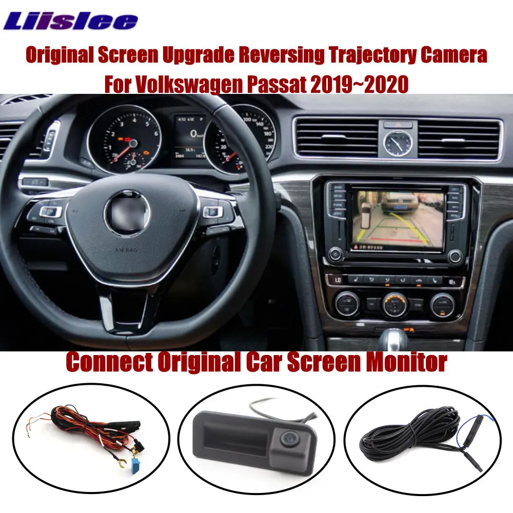 

Car Rearview Camera For VW Passat (B8) 2014-2023 MQB MIB System Parking Back Intelligent Track Image CAM