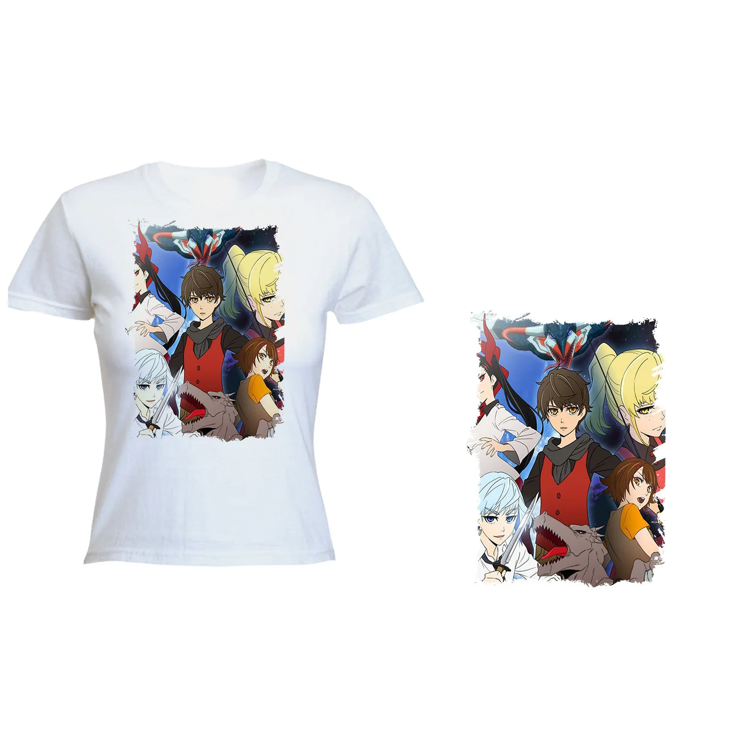 T-SHIRT A3 WOMENS TOWER OF GOD ANIME T-shirt