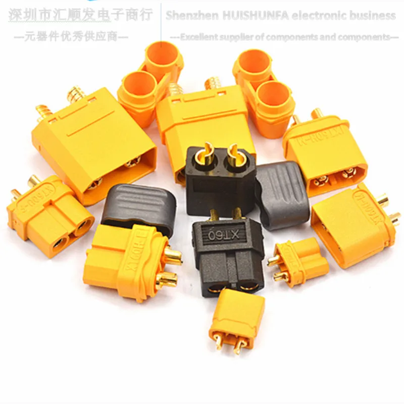 XT60PW 30DU 90 150 ชายหญิง Test CONNECTOR ปลั๊กกล้วยทองเครื่องบินไฟฟ้าปรับ