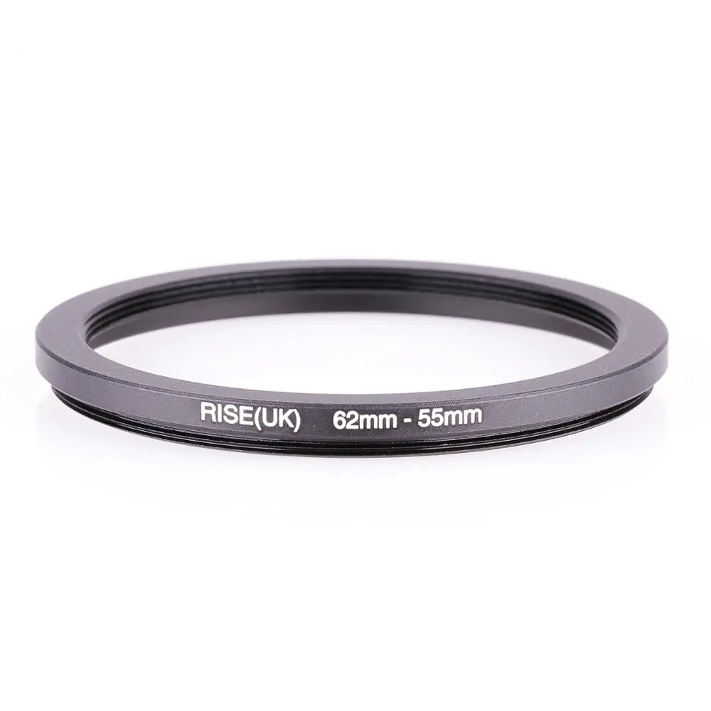 RISE(UK) 62mm-55mm 62-55 mm 62 to 55 Step down Filter Ring Adapter