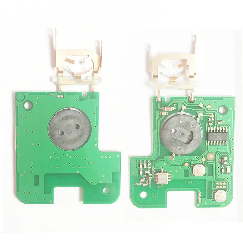1/5/10ชิ้น2ปุ่มสมาร์ทการ์ดสำหรับ Renault Laguna กุญแจรีโมท433MHz ชิป PCF7947 ID46